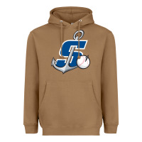 Toasted Coconut stockton ports baseball Heavyweight Hoodie - linhVisuals