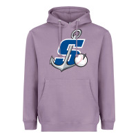Lavender stockton ports baseball Heavyweight Hoodie - linhVisuals