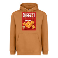 Meerkat cheez it original box front sweatshirt Heavyweight Hoodie - linhVisuals