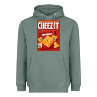 Sage cheez it original box front sweatshirt Heavyweight Hoodie - linhVisuals