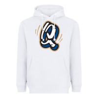 White rancho cucamonga quakes Heavyweight Hoodie - linhVisuals
