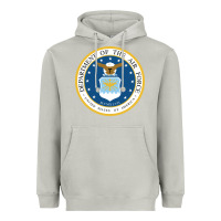 Moon Dust department of the air force Heavyweight Hoodie - linhVisuals
