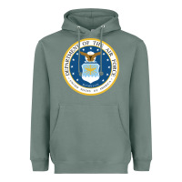 Sage department of the air force Heavyweight Hoodie - linhVisuals
