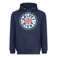 Navy hockey night in canada 1 Heavyweight Hoodie - linhVisuals