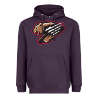 Plum fresno grizzlies baseball Heavyweight Hoodie - linhVisuals