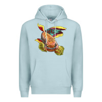 Blue Mist Killifish Premium Hoodie - LillyAllenDesigns