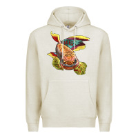 Oatmeal Heather Killifish Premium Hoodie - LillyAllenDesigns