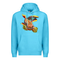 Ocean Blue Killifish Premium Hoodie - LillyAllenDesigns