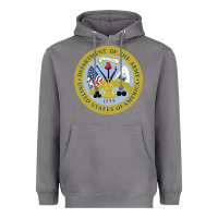 Storm department of the army Heavyweight Hoodie - linhVisuals