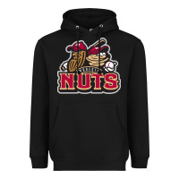 Black modesto nuts baseball Heavyweight Hoodie - linhVisuals
