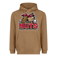 Toasted Coconut modesto nuts baseball Heavyweight Hoodie - linhVisuals