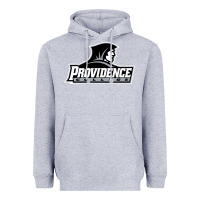 Heather Grey providence  friars college Heavyweight Hoodie - linhVisuals