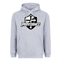 Heather Grey providence friars college Heavyweight Hoodie - linhVisuals