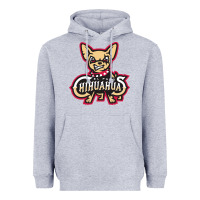 Heather Grey el paso chihuahuas Heavyweight Hoodie - linhVisuals
