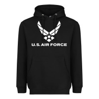 Black us air force Heavyweight Hoodie - linhVisuals
