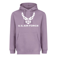 Lavender us air force Heavyweight Hoodie - linhVisuals