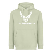 Matcha us air force Heavyweight Hoodie - linhVisuals