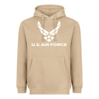 Mushroom us air force Heavyweight Hoodie - linhVisuals