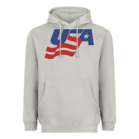 Moon Dust usa hockey simple Heavyweight Hoodie - linhVisuals