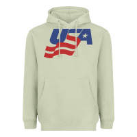 Matcha usa hockey simple Heavyweight Hoodie - linhVisuals
