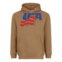 Toasted Coconut usa hockey simple Heavyweight Hoodie - linhVisuals