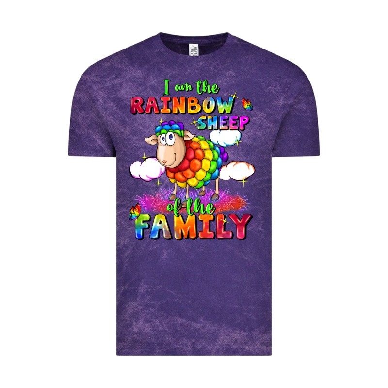 I Am The Rainbow Sheep Of The Family Vintage Tee by FaDigitalArtStudio | Teevron
