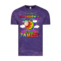 Cloud Purple I am the rainbow sheep of the family Vintage Tee - FaDigitalArtStudio