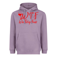 Lavender wine tasting friends Heavyweight Hoodie - linhVisuals