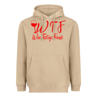 Mushroom wine tasting friends Heavyweight Hoodie - linhVisuals