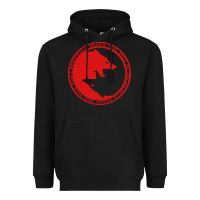 Black fenrir wolf of odin Heavyweight Hoodie - linhVisuals