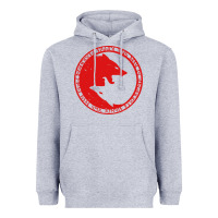 Heather Grey fenrir wolf of odin Heavyweight Hoodie - linhVisuals