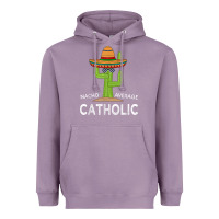 Lavender fun catholicism humor meme saying  funny catholic t shirt Heavyweight Hoodie - linhVisuals