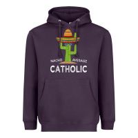Plum fun catholicism humor meme saying  funny catholic t shirt Heavyweight Hoodie - linhVisuals
