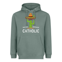 Sage fun catholicism humor meme saying  funny catholic t shirt Heavyweight Hoodie - linhVisuals