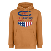 Meerkat usa curling team Heavyweight Hoodie - linhVisuals