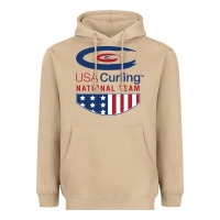 Mushroom usa curling team Heavyweight Hoodie - linhVisuals