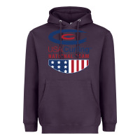 Plum usa curling team Heavyweight Hoodie - linhVisuals