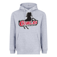 Heather Grey the dominican chargers Heavyweight Hoodie - linhVisuals