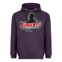 Plum the dominican chargers Heavyweight Hoodie - linhVisuals