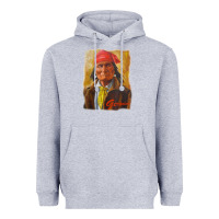Heather Grey geronimo apache warrior native american t shirt Heavyweight Hoodie - linhVisuals