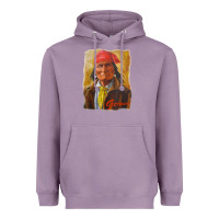 Lavender geronimo apache warrior native american t shirt Heavyweight Hoodie - linhVisuals