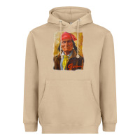 Mushroom geronimo apache warrior native american t shirt Heavyweight Hoodie - linhVisuals