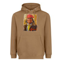 Toasted Coconut geronimo apache warrior native american t shirt Heavyweight Hoodie - linhVisuals