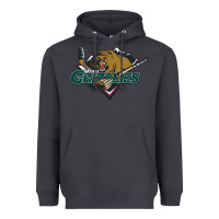 Smoke the-utah-grizzlies-pen Heavyweight Hoodie - linhVisuals