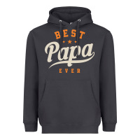 Smoke Mens Best Papa Ever Funny Fathers Day Heavyweight Hoodie - linhVisuals