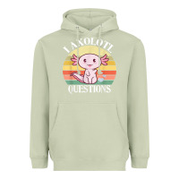 Matcha i axolotl questions funny axolotl costume for axolotl lovers t shirt Heavyweight Hoodie - linhVisuals