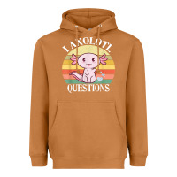 Meerkat i axolotl questions funny axolotl costume for axolotl lovers t shirt Heavyweight Hoodie - linhVisuals