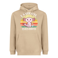 Mushroom i axolotl questions funny axolotl costume for axolotl lovers t shirt Heavyweight Hoodie - linhVisuals