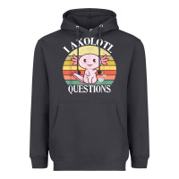 Smoke i axolotl questions funny axolotl costume for axolotl lovers t shirt Heavyweight Hoodie - linhVisuals