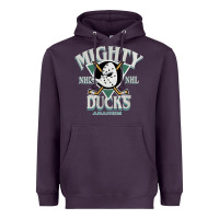 Plum vintage mighty sports ducks Heavyweight Hoodie - linhVisuals